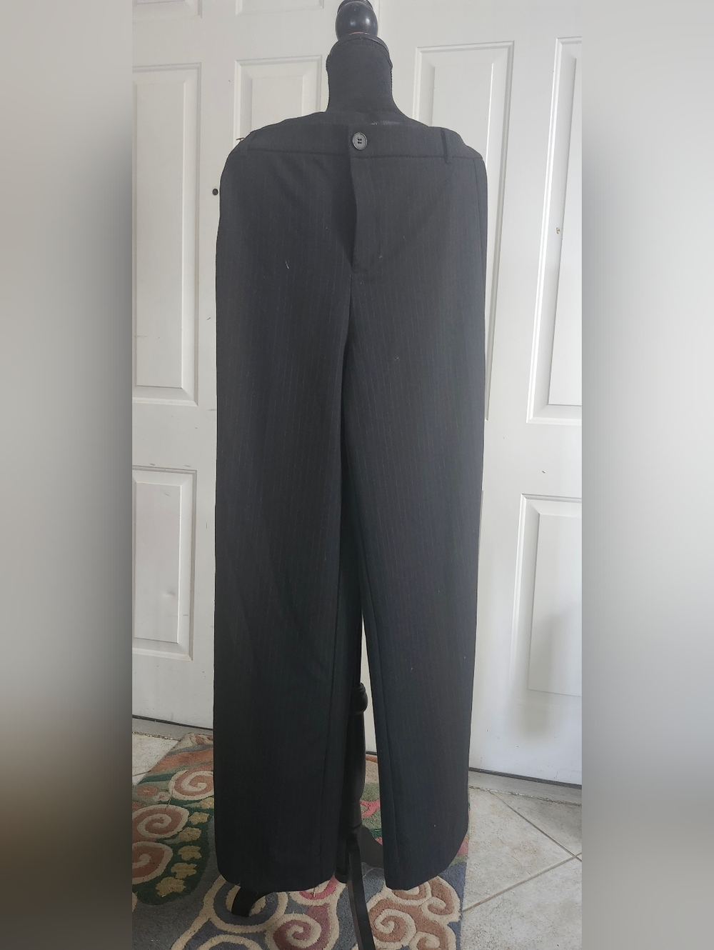 ZARA blackish wide-leg pants size XL